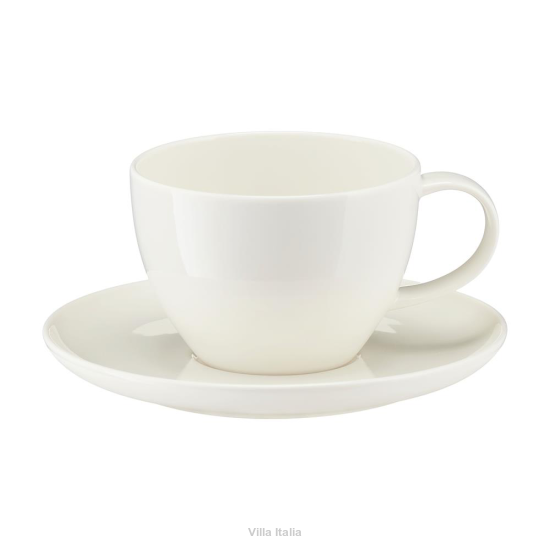 filiżanka biała do kawy lub herbaty