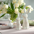 Zajączki wielkanocne porcelanowe 2 sztuki MARCEL i  MARCELINA 2