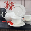 Zestaw kawowo-herbaciany dla 2 osób porcelanowy UNICO 7B 2