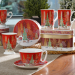 Zestaw 2 kubków porcelanowych 300 ml w pudełku ozdobnym NATALE 5