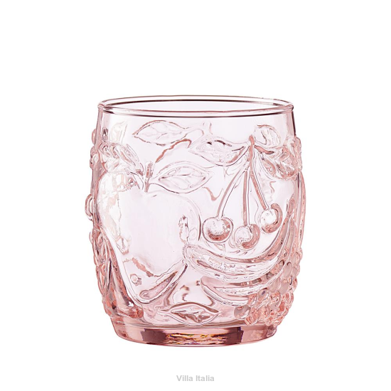 Szklanka różowa 300 ml CHERRY