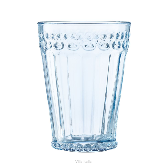 Szklanka wysoka niebieska 330 ml MODERN
