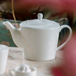 biały dzbanek do herbaty porcelanowy