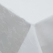 Serwetka na stół z tkaniny kwadratowa Komplet 6 sztuk 40 x 40 cm CYNTHIA WHITE  1