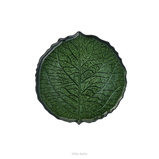 Talerzyk deserowy szklany 16,5 cm GREEN AURA