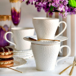 Filiżanka porcelanowa 170 ml ze spodkiem LORETTA 6