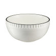 Serwis obiadowy porcelanowy na 6 osób z miseczkami PILLAR 9