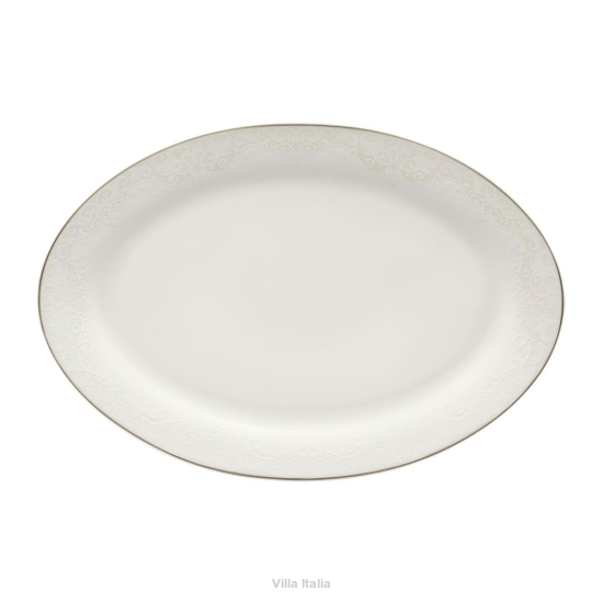 Półmisek porcelanowy 31 cm platynowa linia ARABESKA