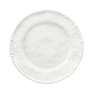 Talerz do ciasta porcelanowy 26 cm MESTIERE WHITE