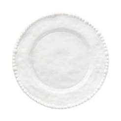 Talerz do ciasta porcelanowy 26 cm MESTIERE WHITE