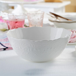 Salaterka porcelanowa z reliefem