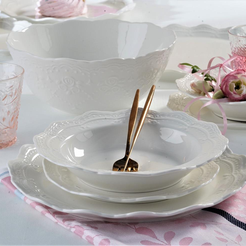 Serwis obiadowy porcelanowy na 6 osób AURELIA