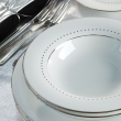 Półmisek porcelanowy owalny 32 cm LUCE PLATINUM  1