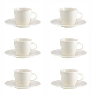 Zestaw filiżanek do espresso 90 ml 6 sztuk NEW YORK