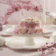 Zestaw do ciasta z paterą na 6 osób porcelanowy TIFFANY 8