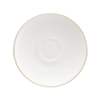 Filiżanka do espresso porcelanowa 100 ml ze spodkiem BOSTON Gold 2