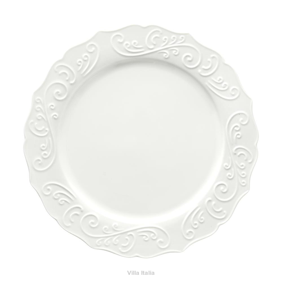 Talerz płytki porcelanowy 26 cm OLIMPIA