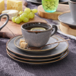 Filiżanka do kawy herbaty 250 ml ze spodkiem ROCK 5