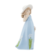 Figurka porcelanowa Dziewczynka w niebieskiej sukni 18 cm CLAUDIA 1