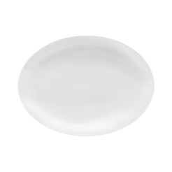 Półmisek owalny porcelanowy 36 cm PLUS WHITE
