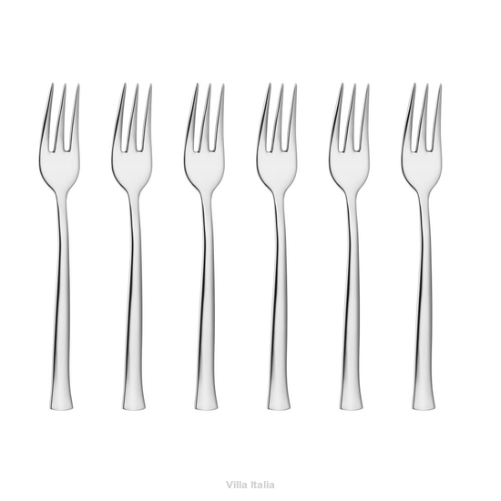 zestaw nowoczesnych widelczyków do ciast 