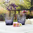 Komplet szklanek ametystowych 250 ml 6 sztuk FIORINO 4