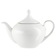 Dzbanek do herbaty porcelanowy 1,2litra HATTY PLATIN 1