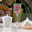 elegancka cukiernica z białej porcelany