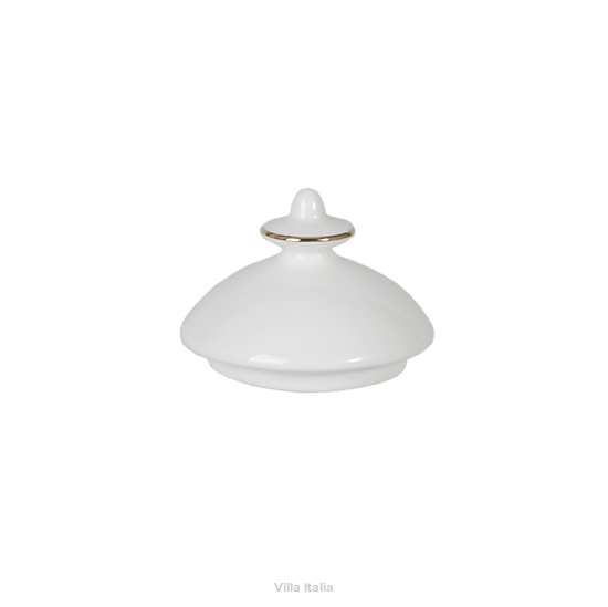 Przykrywka do cukiernicy 6,5 cm porcelanowa MESYNA GOLD