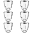 Zestaw szklanek kryształowych 6 sztuk DESIRE Platino 1