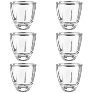 Zestaw szklanek kryształowych 6 sztuk DESIRE Platino