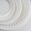 Serwis kawowy porcelanowy na 12 osób MESYNA White 3