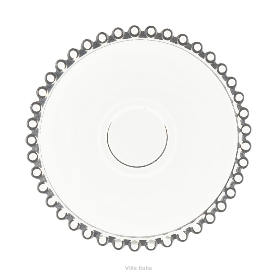 Spodek pod filiżankę szklaną 13 cm CARSO