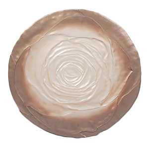 Talerz do ciasta szklany 33 cm AMANDA Brown 