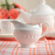 Mlecznik porcelanowy Dzbanuszek do mleka MESYNA GOLD 3