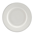 talerz przekąskowy 20 centymetrów, porcelana z platyną