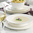 Serwis obiadowy porcelanowy na 12 osób BARI PLATIN 7
