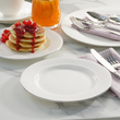 Serwis obiadowy porcelanowy na 12 osób BARI PLATIN 6