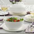 Serwis obiadowy porcelanowy na 12 osób BARI PLATIN 22