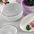 Serwis obiadowy porcelanowy na 12 osób INFINITY 2