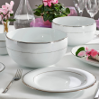Serwis obiadowy porcelanowy na 12 osób INFINITY 4