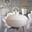 Waza porcelanowa 2,5 litra platynowa linia BARI PLATIN 2