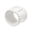 Obrączki na serwetki porcelanowe 6 sztuk MESTIERE WHITE 2