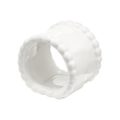 elegancka biała obrączka na serwetkę porcelanowa