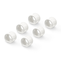 Obrączki na serwetki porcelanowe 6 sztuk MESTIERE WHITE