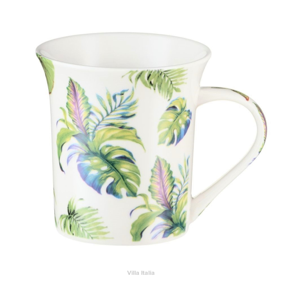 Kubek porcelanowy dekorowany 280 ml TROPIC
