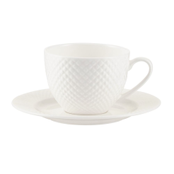 Filiżanka bez spodka porcelanowa 250 ml BARI WHITE
