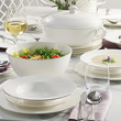 elegancka zastawa stołowa z porcelany