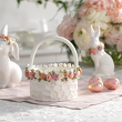 Koszyczek wielkanocny porcelanowy 15 cm PRIMAVERA 1
