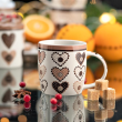 Kubek porcelanowy dekorowany 350 ml MONDI 4